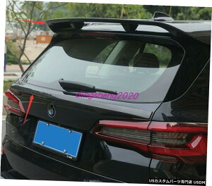 GAp[c Yf@ۂ̃X^CAX|C[gNe[Jo[ĝ߂BMW X5 G05 2019N2020N Carbon fiber style Rear Spoiler Trunk Tail Cover Trim For BMW X5 G05 2019-2020