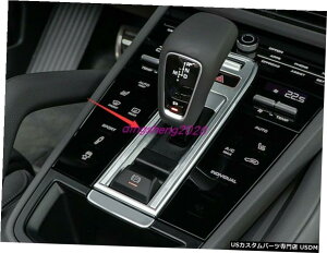 �G�A���p�[�c �X�e�����X�|�C���i�[�M�A�|���V�F�J�C�G��2018�N����2020�N�p�̃V�t�g�t���[���J�o�[�g���� Stainless steel Inner Gear Shift Frame Cover Trim For Porsche Cayenne 2018-2020 �y���s�A���i�z