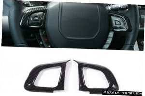 GAp[c 2PCSJ[{t@Co[zC[{^t[̂߂̃h[o[EW[o[CH[N2012N2019N 2PCS Carbon Fiber Wheel Button Frame Decoration For Range Rover Evoque 201