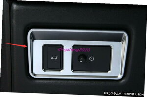 GAp[c ABSN[AgÑXCb`{^Jo[gɂĂ̓h[o[EW[o[CH[N2019N2020N ABS Chrome Rear Trunk Switch Button Cover Trim For Range Rover Evo