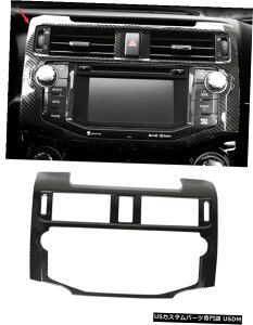 �G�A���p�[�c �J�[�{���t�@�C�o�[�X�^�C���Z���^�[�R���\�[���̃i�r�Q�[�V�����p�l���̃g�����̂��߂Ƀg���^4runnr 10-20 Carbon fiber style Center Console navigation Panel Trim For Toyota 4runnr 10-20