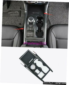 �G�A���p�[�c �J�[�{���t�@�C�o�[�X�^�C���C���i�[�ϑ��t���[���J�o�[�g�����t�H�[�h�G�N�X�v���[���[2020 2021 Carbon fiber style Inner Gear Shift Frame Cover Trim For Ford Explorer 2020 2021