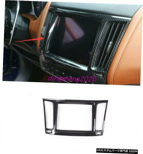 GAp[c J[{t@Co[X^CZ^[R\[̃irQ[Vpl̃}ZeBoe162019 Carbon fiber style Center Console navigation Panel For Maserati Levante 16-2019