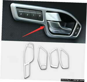 GAp[c h[o[EW[o[CH[N2012-2019ɂĂ4PCShAnht[Jo[g 4PCS Interior Door Handle Frame Cover Trim For Range Rover Evoque 2012-2019