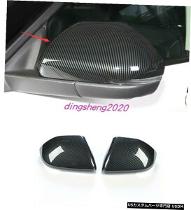 GAp[c J[{t@Co[X^C̃obNhÃTCh~[Jo[gtH[hGNXv[[20 21 Carbon fiber style Rearview Door Side Mirror Cover Trim For Ford Explorer 20 21
