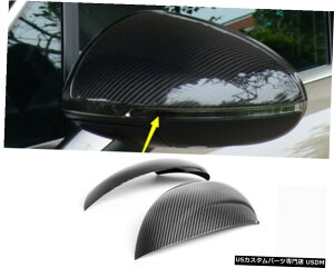 GAp[c |VFE}J2015-2019̂߂ɃJ[{t@Co[OobNTCh~[Jo[ Carbon Fiber Exterior Rearview Side Mirror Cover For Porsche Macan 2015-2019