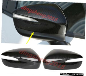 GAp[c 2PCSJ[{t@Co[obNhATCh~[Jo[邽߂Ƀ}c_CX3 CX3 2017N2019N 2PCS Carbon Fiber Rearview Door Side Mirror Cover For Mazda CX-3 CX3 2017-2019