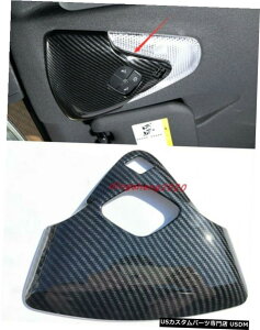 GAp[c Yf@ۂ̃X^CtgǏCgJo[gg^CHR CHR IZOA 18-20 Carbon fiber style Front Reading Light Cover Trim For TOYOTA C-HR CHR IZOA 18-20