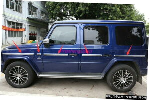 GAp[c ABSN[hA{fBTCh[fBOJo[gɂĂ̓xcGNXG500 G63 2019N2020N ABS Chrome Door Body Side Molding Cover Trim For Benz G Class G500 G63 2019-2020