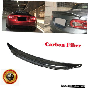 GAp[c J[{t@Co[AgNX|C[u[gX|[cEBOtBbĝ߂̃}c_MX-5 2009-2014 Carbon Fiber Rear Trunk Spoiler Boot Sport Wing Fit For Mazda MX-5 2009-2014