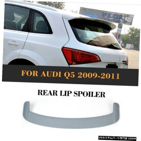エアロパーツ Unpaint PUリアルーフスポイラーウィンドウトップRacingWingリップのためにアウディQ5 8R SUV 09-11 Unpaint PU Rear Roof Spoiler Window Top RacingWing Lip For Audi Q5 8R SUV 09-11