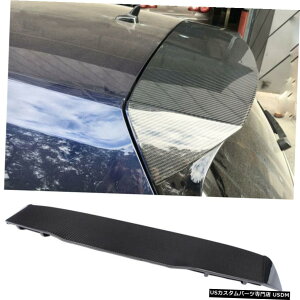 GAp[c VW GOLF7 VII MK7 GTI 201417̂߂̃J[{t@Co[A[tgbvEBhEX|C[ECO Carbon Fiber Rear Roof Top Window Spoiler Wing for VW GOLF7 VII MK7 GTI 2014-17