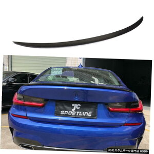 GAp[c J[{t@Co[AgNX|C[u[gECObv̂߂BMW 3V[YG20Z_201920 Carbon Fiber Rear Trunk Spoiler Boot Wing Lip For BMW 3 Series G20 Sedan 2019-20