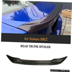 GAp[c J[{t@Co[AgNu[cECOX|C[bv̂߂Ƀg^86XoBRZ 201218 Carbon Fiber Rear Trunk Boot Wing Spoiler Lip For Toyota 86 Subaru BRZ 2012-18