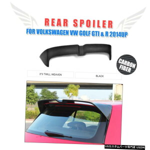 GAp[c J[{t@Co[A[tX|C[ECOɂĂ̓tHNX[QSt7 MK7 MK7.5 GTI R 14-17 Carbon Fiber Rear Roof Spoiler Wing For Volkswagen GOLF 7 MK7 MK7.5 GTI R 14-17