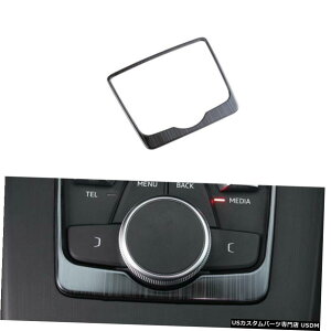 GAp[c XeXX`[ϑ{bNXplt[Jo[gubNAEfBA4B9 17-19 Stainless Steel Gear Shift Box Panel Frame Cover Trim Black For Audi A4 B9 17-19