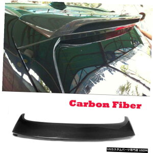GAp[c J[{t@Co[A[tX|C[gbvEBhEEBO[VObv̂߂BMWF15X5 201418 Carbon Fiber Rear Roof Spoiler Top Window Wing Racing Lip For BMW F15 X5 2014-18