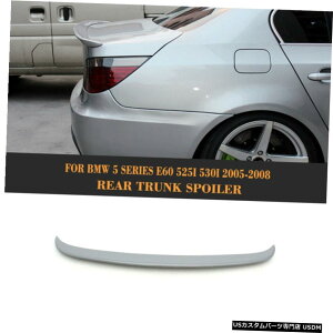�G�A���p�[�c 05����08 BMW 5Series E60 520I M5�Z�_��Unpaint FRP�p���A�g�����N�X�|�C���[�E�C���O���b�v Rear Trunk Spoiler Wing Lip for 05-08 BMW 5Series E60 520i M5 Sedan Unpaint FRP �y���s�A���i�z