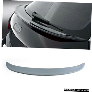 GAp[c AEfBA1 20102013̂߂PUhO[AgNX|C[ECObvtBbg PU Unpainted Grey Rear Trunk Spoiler Middle Wing Lip Fit for Audi A1 2010-2013
