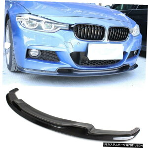 GAp[c J[{t@Co[tgbvX|C[̂߂BMW 3V[YF30 318I 320I MTECHop[12-17 Carbon Fiber Front Lip Spoiler For BMW 3 Series F30 318i 320i MTech Bumper 12-17