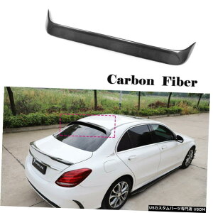 GAp[c xcCNXW205Z_C300 C63pJ[{t@Co[A[tX|C[ECOtBbg15+ Carbon Fiber Rear Roof Spoiler Wing Fit for Benz C-Class W205 Sedan C300 C63 15+