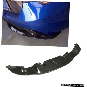 GAp[c g^86XoBRZpJ[{t@Co[Aop[fBt[U[X|C[bvtBbg13-17 Carbon Fiber Rear Bumper Diffuser Spoiler Lip Fit for Toyota 86 Subaru BRZ 13-17