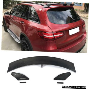 GAp[c J[{t@Co[AX|C[ECObv̂߂ɃZfXxcX253 GLC300 GLC43 AMG 16-20 Carbon Fiber Rear Spoiler Wing Lip For Mercedes Benz X253 GLC300 GLC43 AMG 16-20