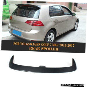 GAp[c J[{t@Co[A[tX|C[gbvECObv̂߂VW Golf7 VII MK7 TDI TSI 201417 Carbon Fiber Rear Roof Spoiler Top Wing Lip For VW Golf7 VII MK7 TDI TSI 2014-17