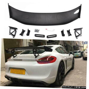 GAp[c J[{t@Co[AgNX|C[ECO|VFPC}{NX^[981 GT4 2004-11 Carbon Fiber Rear Trunk Spoiler Wing For Porsche Cayman Boxster 981 GT4 2004-11