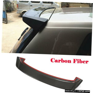GAp[c J[{t@Co[A[tX|C[gbvEBOtBbĝ߂VWSt7 MK 7 / R -line 2014N2019N Carbon Fiber Rear Roof Spoiler Top Wing Fit For VW Golf 7 MK 7/R -LINE 2014-2019