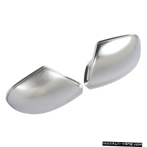 GAp[c AEfBQ5 Q7915̂߂/ OTCh[AVXWyA}bgN[TCh~[Jo[Lbv Pair Matt Chrome Side Mirror Cover Caps W/O Side Lane Assis for Audi Q5 Q7 09-15