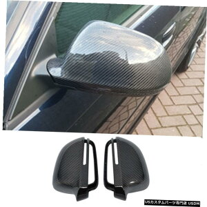 �G�A���p�[�c �Y�f�̌����o�b�N�~���[�J�o�[W / O���̎Ԑ��́A�A�E�f�BA4��B8��Q3�̂��߂̎x�����܂� Carbon Replacement Rearview Mirror Cover W/O side lane assist for Audi A4 B8 Q3