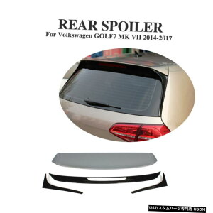 GAp[c ABSA[tX|C[bvu[ggNECOɂĂVWSt7 MK7GTI R20 142017 ABS Rear Roof Boot Trunk Spoiler Lip Wing For VW Golf 7 MK7 Non-GTI R20 14-2017