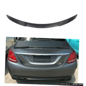 GAp[c ZfXW205 CNXC250 C300 C400pJ[{t@Co[Au[cgNX|C[ Carbon Fiber Rear Boot Trunk Spoiler for Mercedes W205 C-Class C250 C300 C400