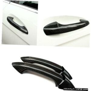GAp[c RHDJ[{t@Co[TChhAnhJo[ĝ߂ɃZfXC / E / S / CLSNXAMG GT RHD Carbon Fiber Side Door Handle Cover Trim For Mercedes C/E/S/CLS Class AMG GT