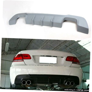 GAp[c BMW 3Series E92 E93335i MebNBumper07-13߂̃OXt@Co[AfBt[U[X|C[ Fiberglass Rear Diffuser Spoiler for BMW 3Series E92 E93 335i M Tech Bumper07-13