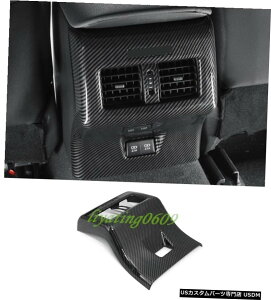 GAp[c J[{t@Co[Ci[GAxgAEgbgJo[ĝ߂Ƀg^J2018 2019 Carbon Fiber Inner Rear Air Vent Outlet Cover Trim For Toyota Camry 2018 2019