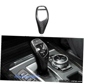 GAp[c J[{t@Co[X^CMAo[VtgmuJo[ĝ߂BMW X5F15X6F16 15-18 Carbon Fiber Style Gear Lever Shift Knob Cover Trim For BMW X5 F15 X6 F16 15-18