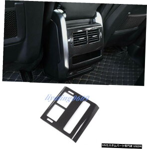 GAp[c W[o[X|[c2014-2017̂߂ɃJ[{t@Co[AGAxgAEgbgJo[g Carbon Fiber Rear Air Vent Outlet Cover Trim For Range Rover Sport 2014-2017