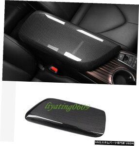 GAp[c J[{t@Co[CeAA[Xg{bNXJo[ĝ߂Ƀg^J2018 2019 Carbon Fiber Interior Armrest Box Cover Trim For Toyota Camry 2018 2019