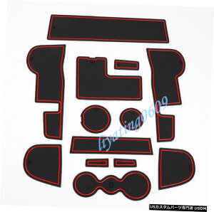 GAp[c 13PCSCi[Ԃ̃hAQ[gmXbvpbh̃}bgtBbĝ߂̃|VFJCG2018N2019N 13PCS Inner Car Door Gate Non-slip Pad Mat Fit For Porsche Cayenne 2018-2019