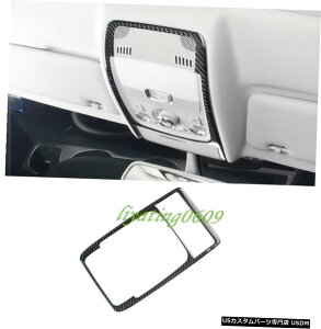 GAp[c J[{t@Co[tgǏCgvJo[ĝ߂ɃAEfBA4 B82009N2016N Real Carbon Fiber Front Reading Light Lamp Cover Trim For Audi A4 B8 2009-2016