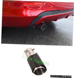 GAp[c J[{t@Co[AGL][Xg}t[[pCvtBbĝ߂̓YZg2020 Carbon Fiber Rear Exhaust Muffler Tip End Pipe Fit For Nissan Sentra 2020