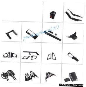 GAp[c 29PCSJ[{t@Co[J[CeALbgJo[ĝ߂Ƀz_VrbN102016N2019N 29PCS Carbon Fiber Car Interior Kit Cover Trim For Honda Civic 10th 2016-2019