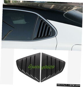 GAp[c J[{t@Co[TChxgEBhE[o[V[hJo[̂߂Ƀg^J2018 2019 Carbon Fiber Side Vents Window Louver Shield Cover For Toyota Camry 2018 2019