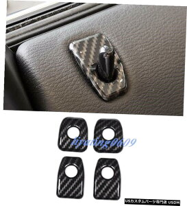 GAp[c ABSYf@ۃCi[hAbNsJo[ĝ߂BMW X5F15X6F16 2015N2018N ABS Carbon Fiber Inner Door Lock Pins Cover Trim For BMW X5 F15 X6 F16 2015-2018