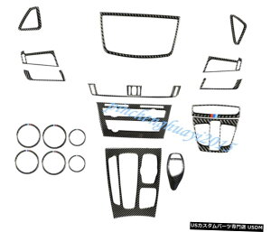 GAp[c 20PCSJ[{t@Co[J[Ci[LbgJo[ĝ߂BMW X5F15X6F16 2015N2018N 20PCS Real Carbon Fiber Car Inner Kit Cover Trim For BMW X5 F15 X6 F16 2015-2018