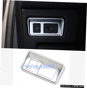 GAp[c N[Ci[AgNXCb`{^t[ĝ߂ɃW[o[X|[c2014N2017N Chrome Inner Rear Trunk Switch Button Frame Trim For Range Rover Sport 2014-2017
