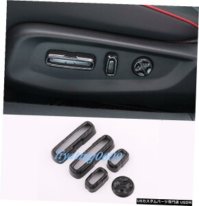 GAp[c z_AR[h2018-2019̂߂ɃJ[{t@Co[J[V[gnh{^Jo[gtBbg Carbon Fiber Car Seat Handle Button Cover Trim Fit For Honda Accord 2018-2019
