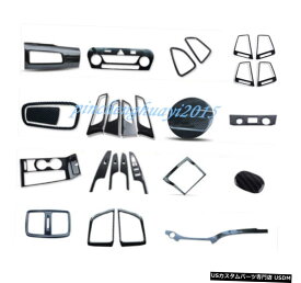 エアロパーツ ヒュンダイツーソン2015-2018用27PCSカーボンファイバーカーインナーキットカバートリム 27PCS Carbon Fiber Car Inner Kit Cover Trim For Hyundai Tucson 2015-2018